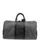 Louis Vuitton Monogram Eclipse Keepall Bandouliere 50