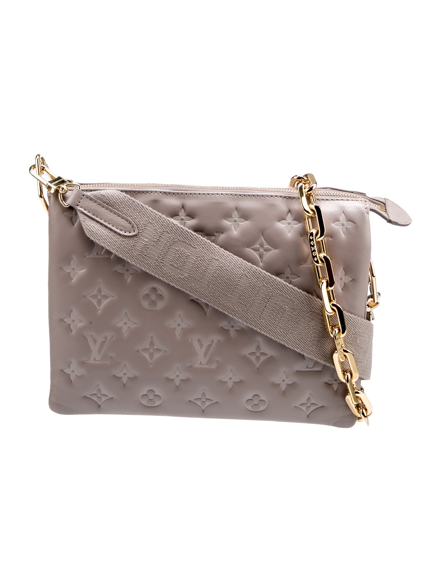 Louis Vuitton Monogram Embossed Coussin PM