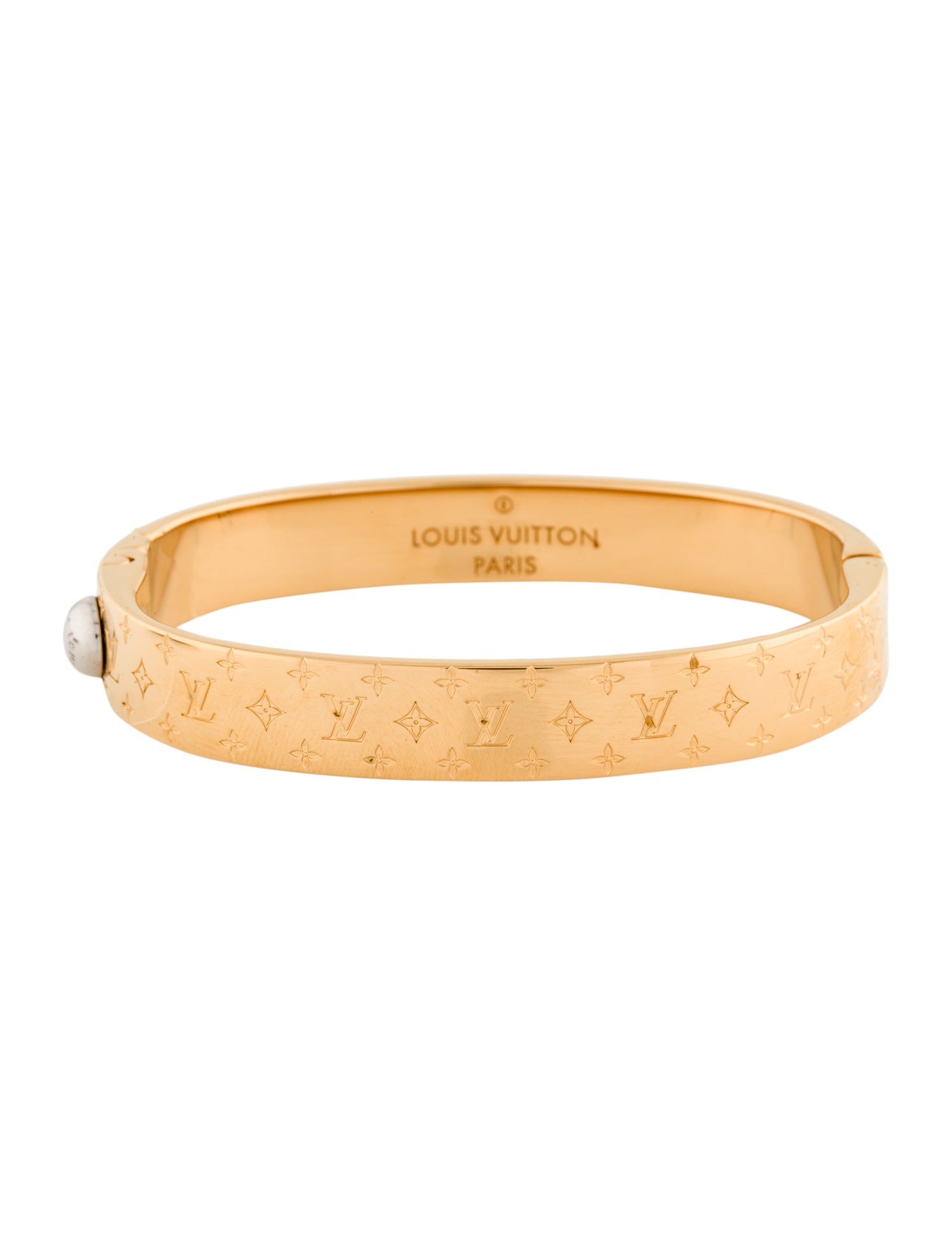 Louis Vuitton Nanogram Cuff Bracelet