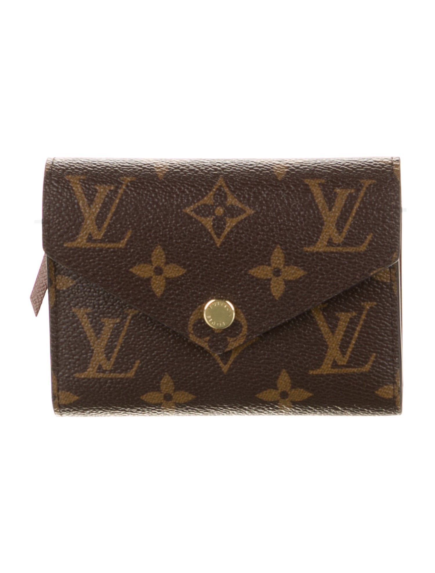 Louis Vuitton LV Monogram Coated Canvas Victorine Wallet