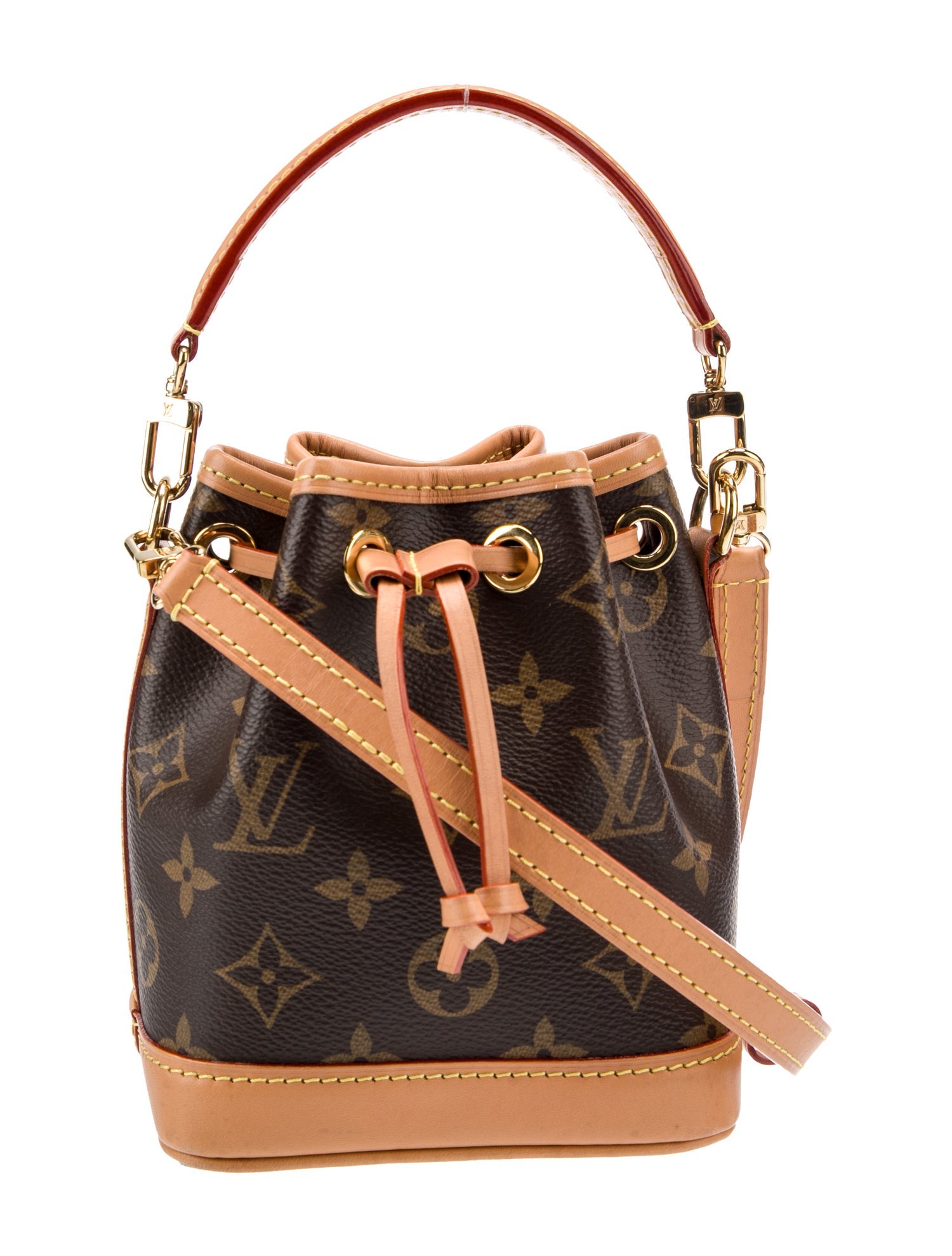 Louis Vuitton Monogram Nano Noé - Brown Bucket Bags