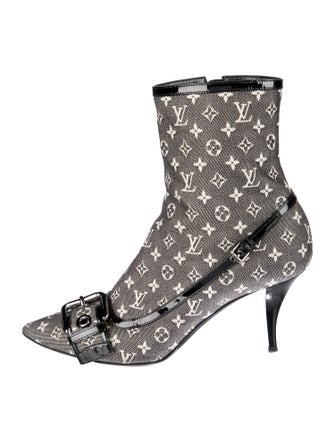Louis Vuitton LV Monogram Canvas Boots