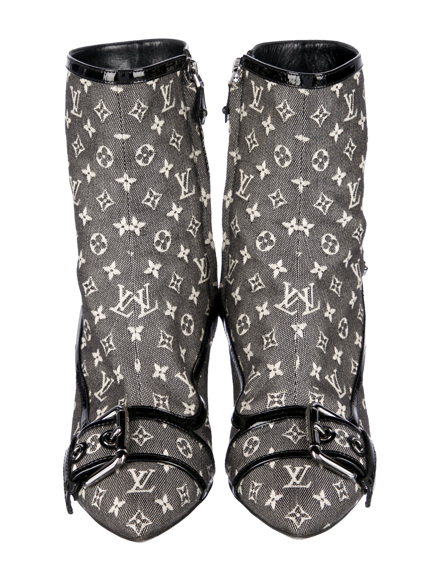 Louis Vuitton LV Monogram Canvas Boots