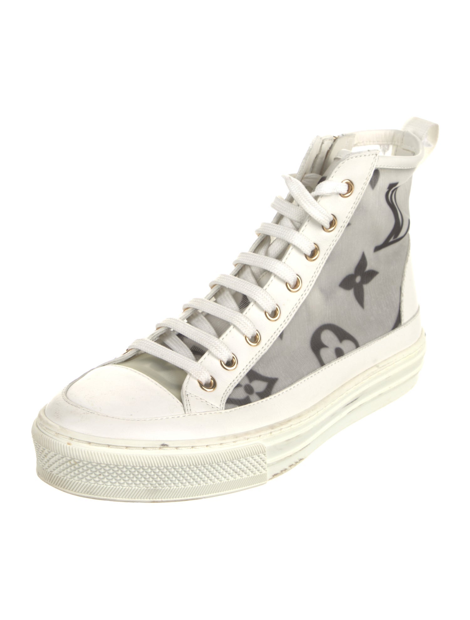 Louis Vuitton Nylon Printed Sneakers
