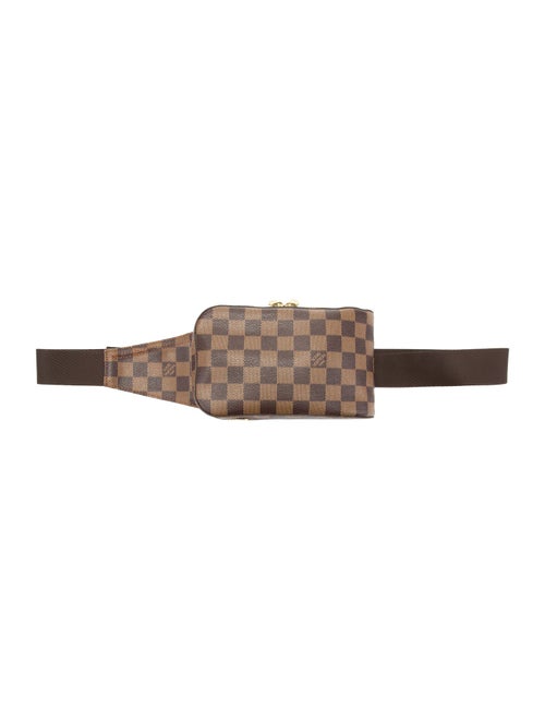 Louis Vuitton Coated Canvas Mini Damier Ebene Pattern