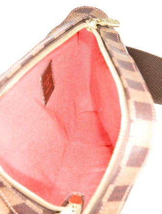 Louis Vuitton Coated Canvas Mini Damier Ebene Pattern