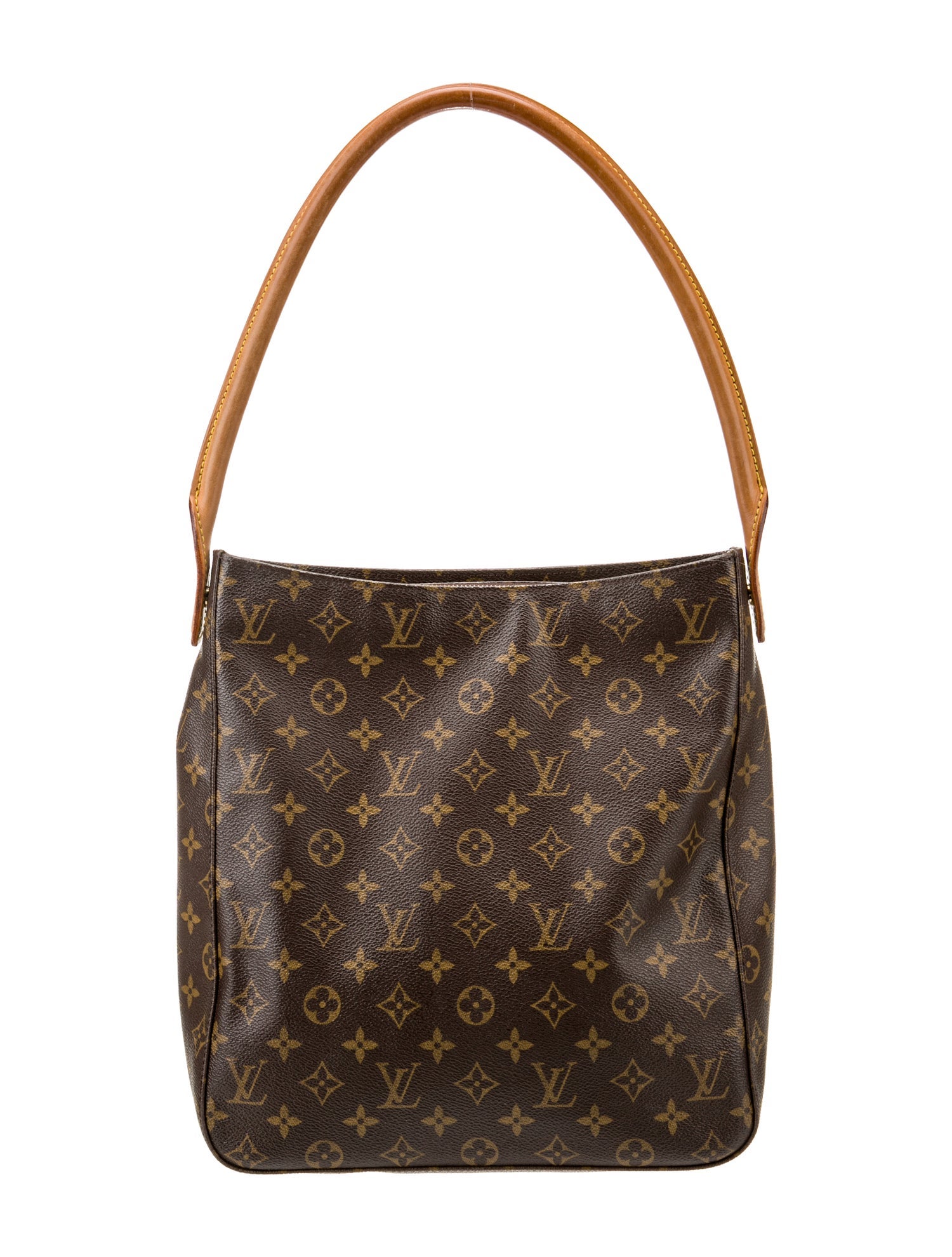 Louis Vuitton Coated Canvas Looping GM LV Monogram Vintage