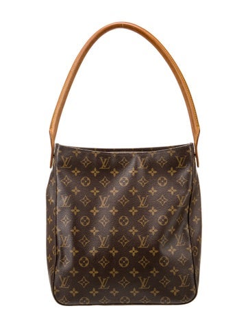 Louis Vuitton Shoulder Bags Coated Canvas Looping GM LV Monogram Vintage