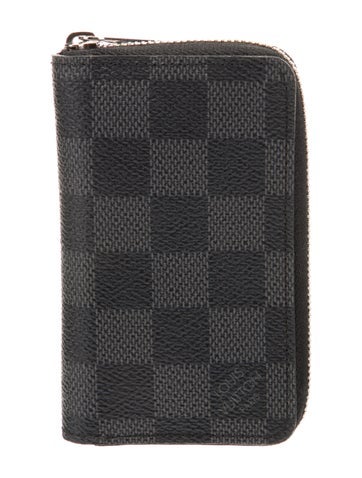 Louis Vuitton Wallets 2012 Damier Graphite Pattern Zippy Coin Purse