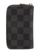 Louis Vuitton 2012 Damier Graphite Pattern Zippy Coin Purse