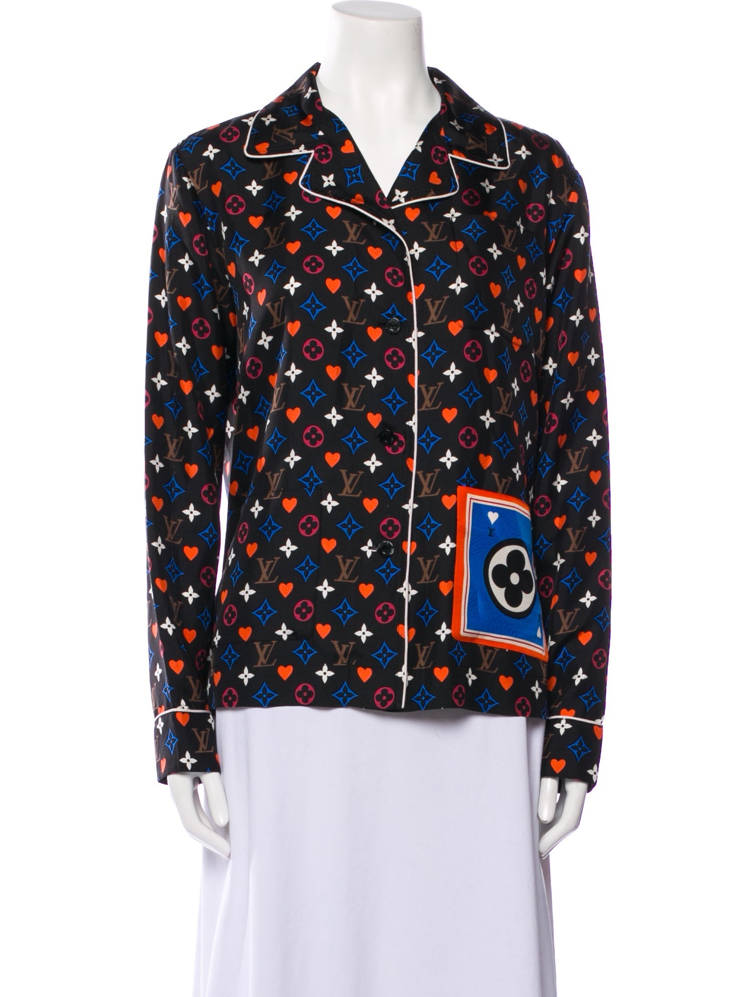 Louis Vuitton 2021 Silk Pajamas - Black Loungewear, Clothing ...