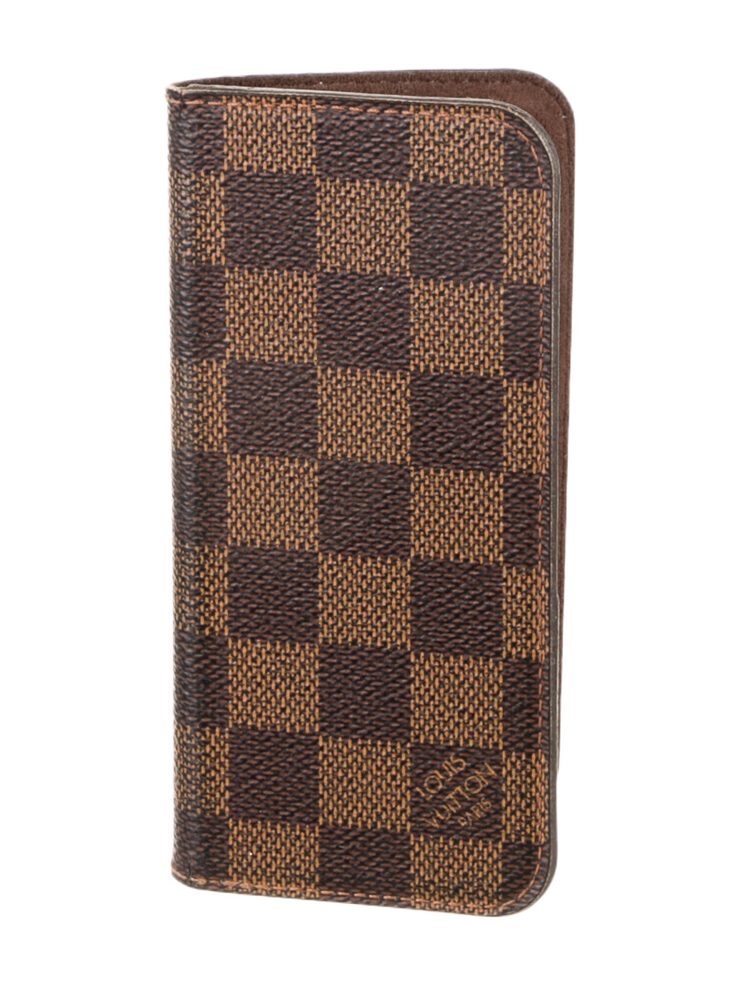 Louis Vuitton Damier Ebene iPhone 7 Folio Case - Brown Technology,  Accessories - LOU898997 | The RealReal