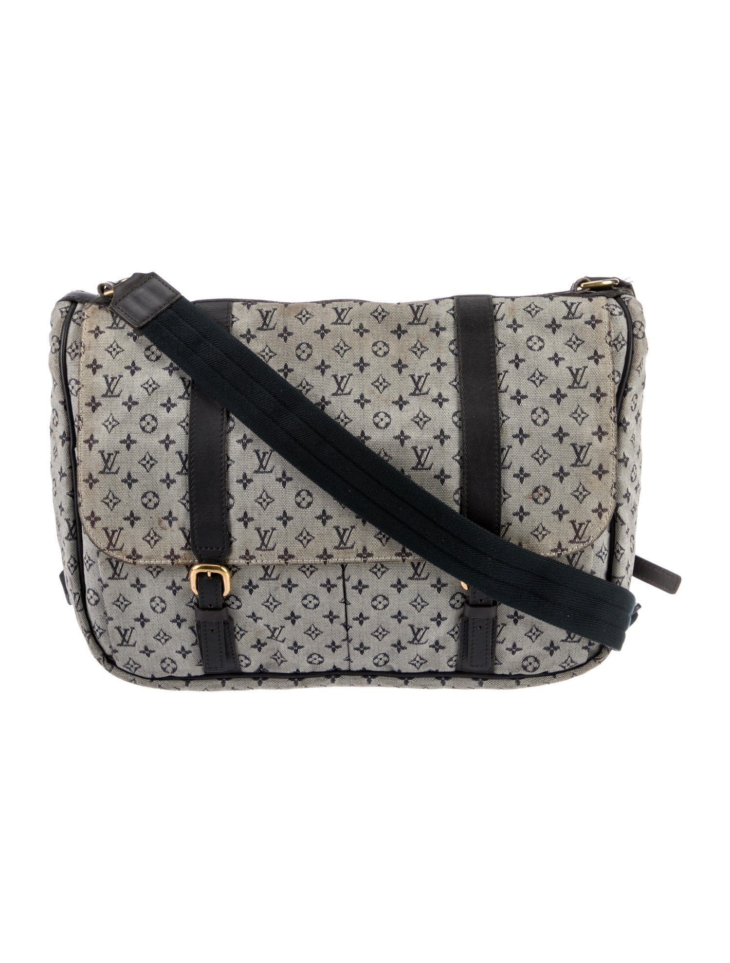 Louis Vuitton Canvas Monogram Mini Lin Pattern Vintage
