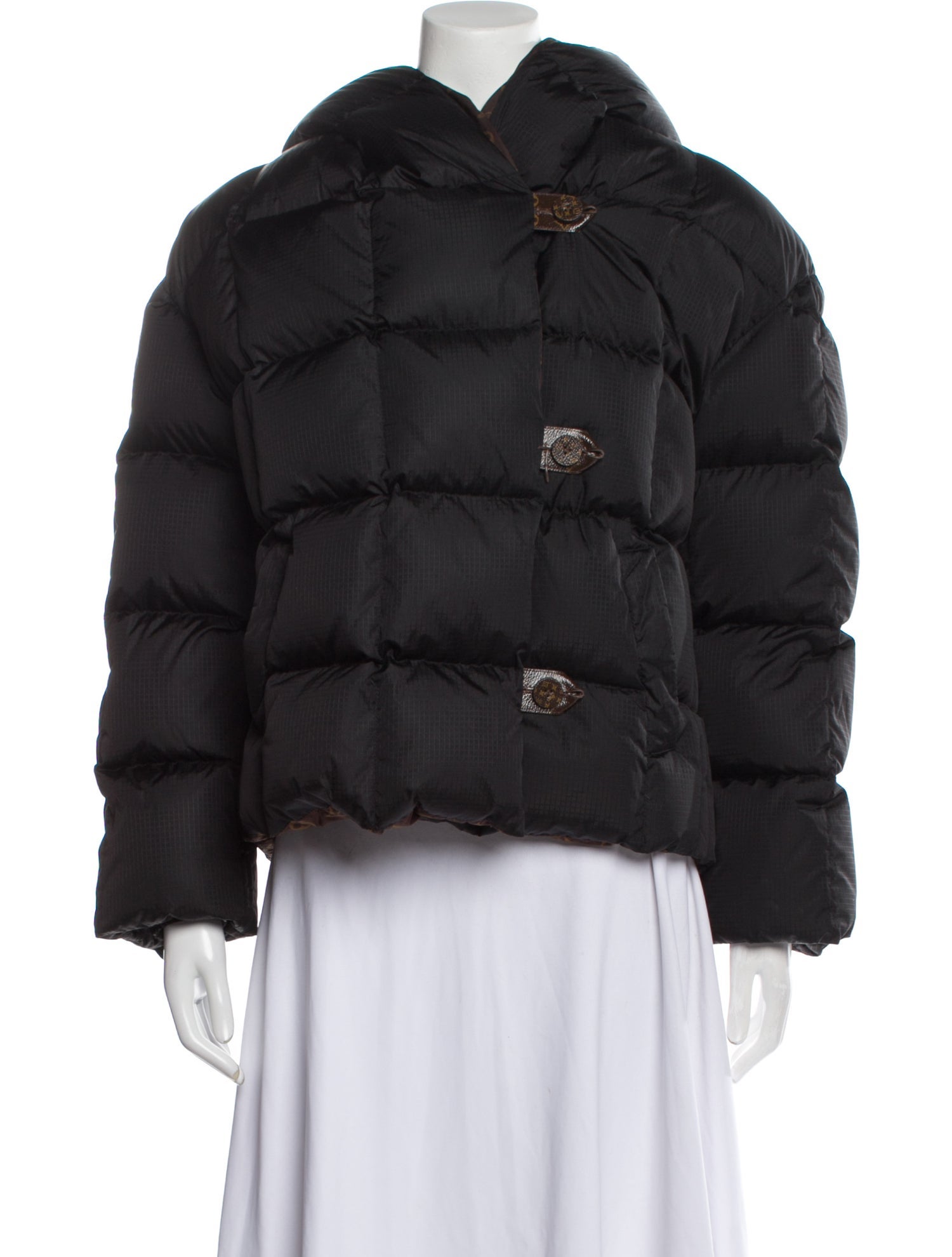 louis vuitton pillow puffer jacket