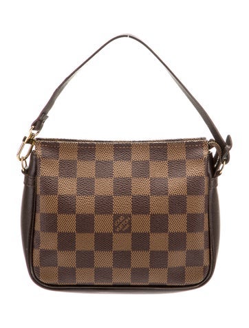 Louis Vuitton Luggage and Travel Coated Canvas Damier Ebene Pattern Vintage