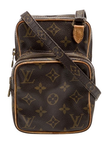 Louis Vuitton Crossbody Bags Coated Canvas Amazone Mini LV Monogram Vintage