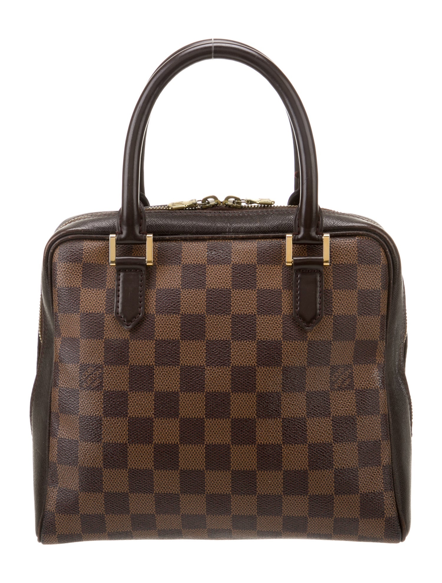 Louis Vuitton Coated Canvas Brera Damier Ebene Pattern Vintage