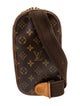 Louis Vuitton Coated Canvas Pochette Gange Monogram Pattern