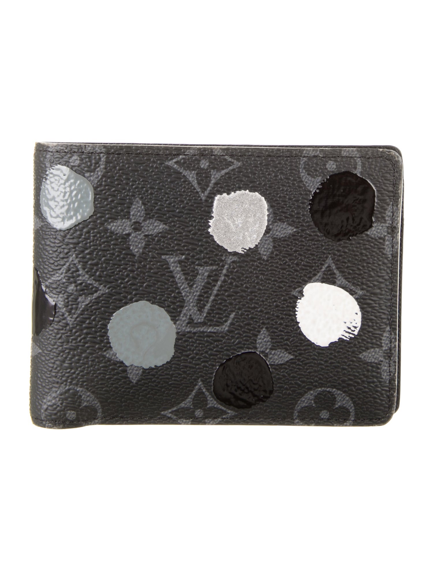 Louis Vuitton Monogram Eclipse Coated Canvas Multiple Wallet