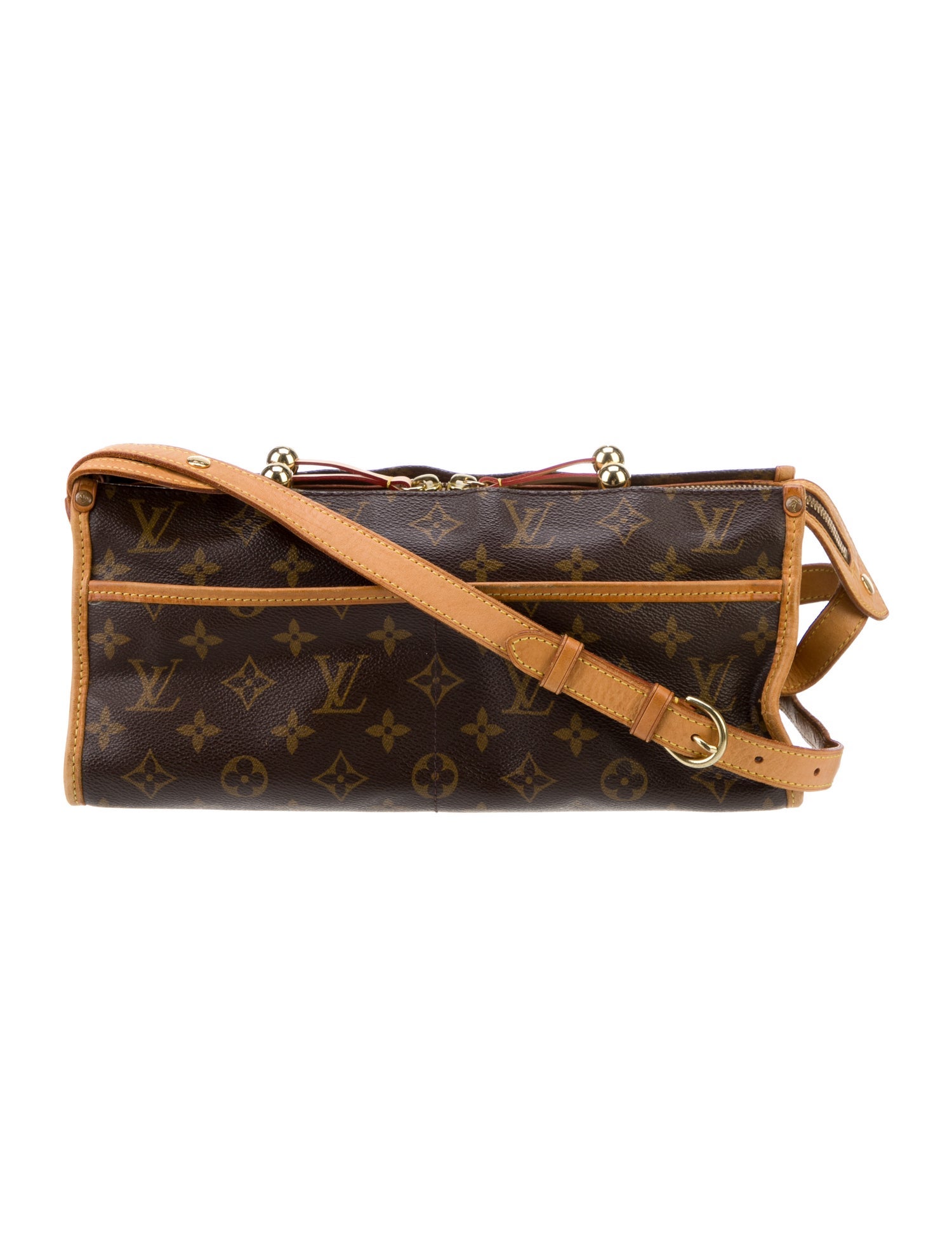 Louis Vuitton Coated Canvas Popincourt Long LV Monogram Shoulder Bag  Vintage - Brown Shoulder Bags, Handbags - LOU900892 | The RealReal