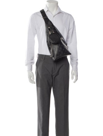 Louis Vuitton Monogram Eclipse Duo Sling Bag