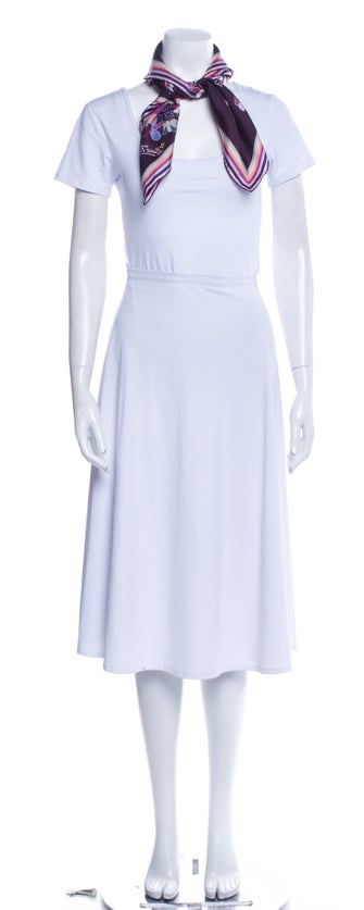 Louis Vuitton Silk LV Monogram Scarf