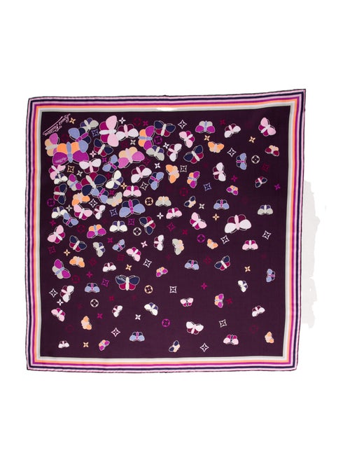 Louis Vuitton Silk LV Monogram Scarf