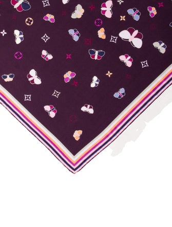 Louis Vuitton Silk LV Monogram Scarf