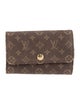 Louis Vuitton Monogram Mini Lin 6 Key Holder