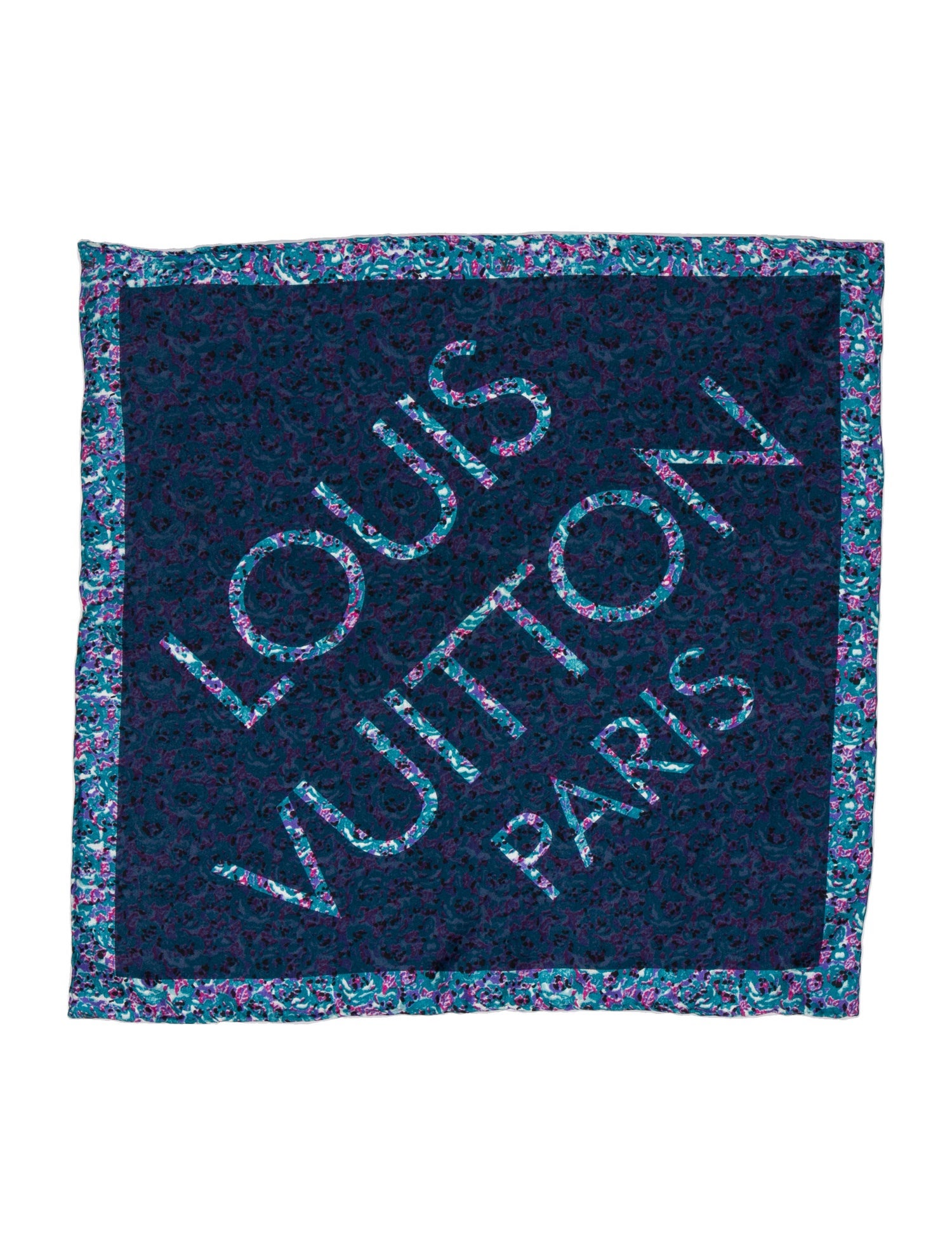 Louis Vuitton Vintage Graphic Print Scarf