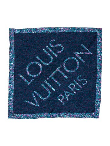 Louis Vuitton Scarves and Shawls Vintage Graphic Print Scarf