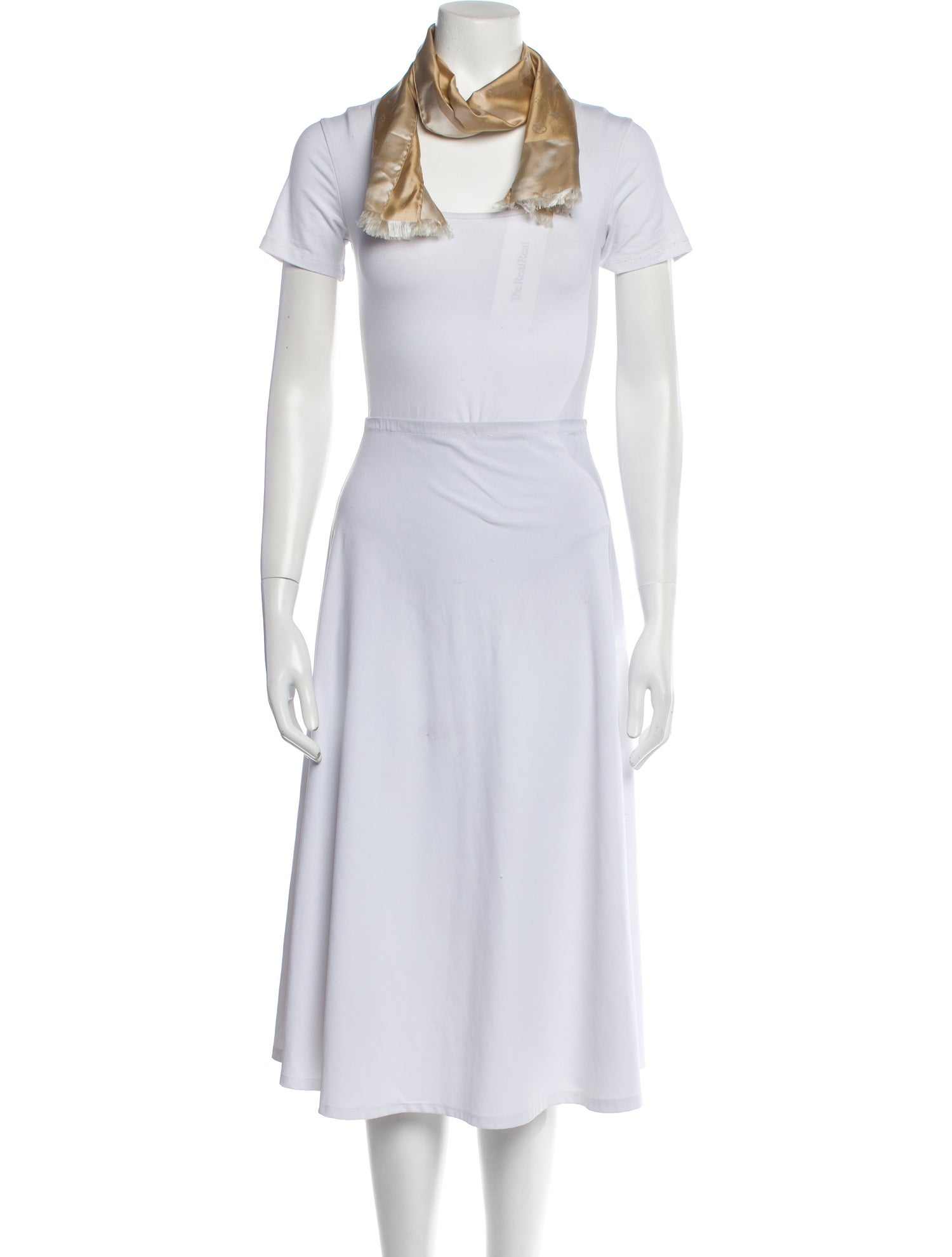 Louis Vuitton Silk LV Monogram Scarf