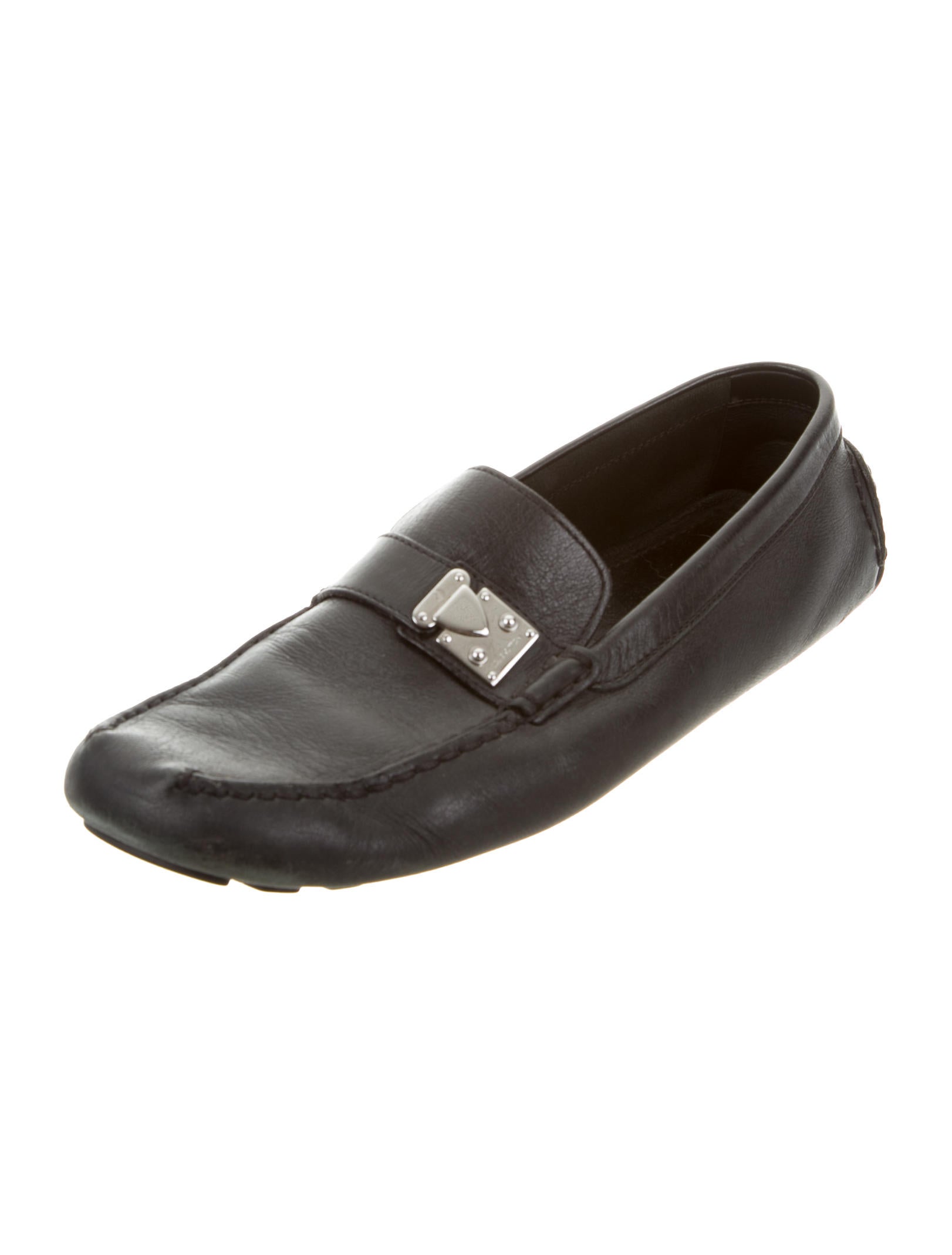 ladies black driving shoes