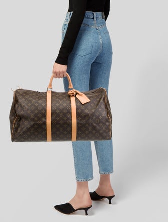 Louis Vuitton Monogram Keepall 55