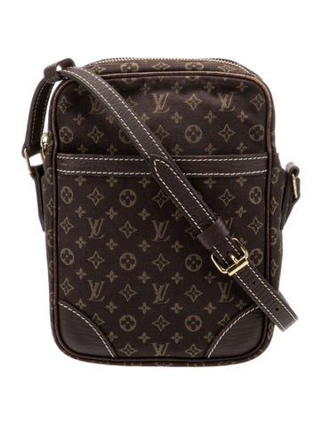 Louis Vuitton Crossbody Bags Monogram Mini Lin Danube