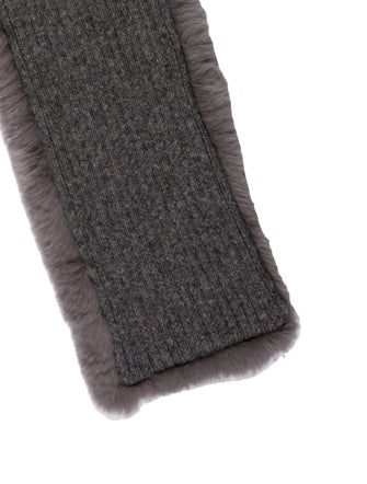 Louis Vuitton Fur LV Monogram Scarf