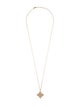 Louis Vuitton 18K Diamond Idylle Blossom Medallion Pendant Necklace