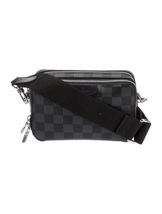 Louis Vuitton Damier Graphite Alpha Wearable Wallet