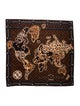 Louis Vuitton LV World Square Silk Scarf