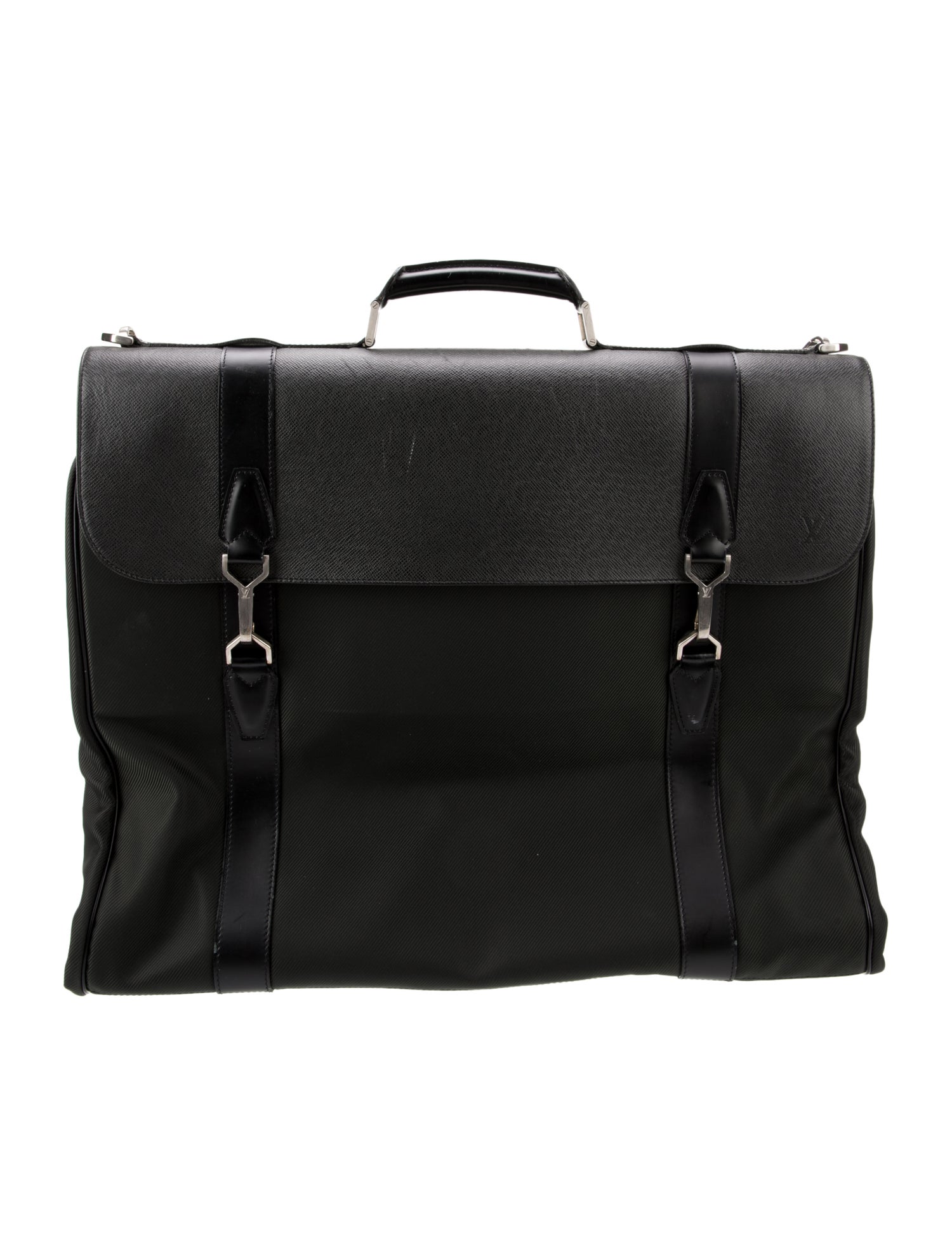 Louis Vuitton Taiga Garment Bag Green Garment Covers, Bags