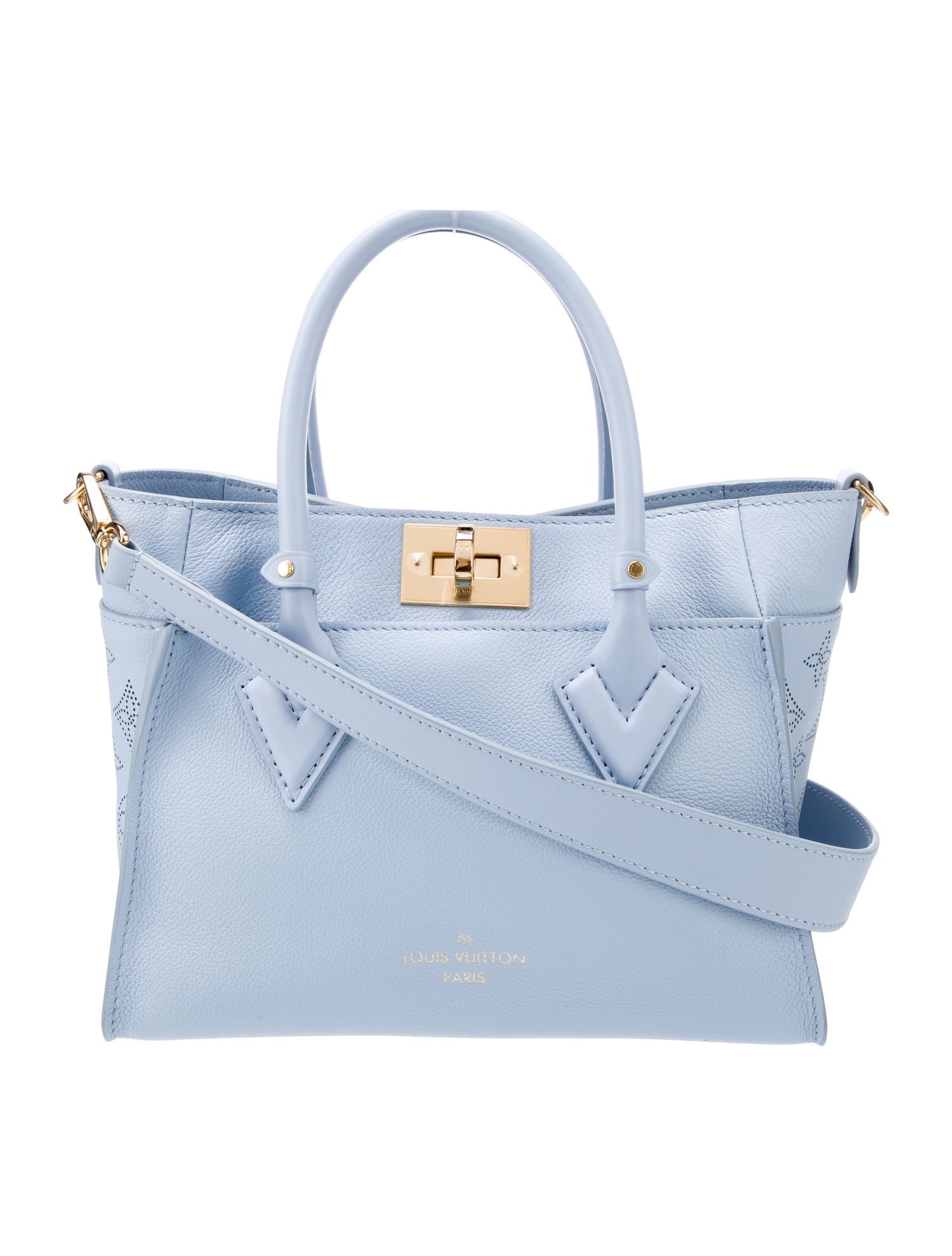 Louis Vuitton Monogram Mahina On My Side PM