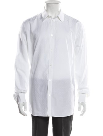 Louis Vuitton 2011 LV Monogram Tuxedo Shirt