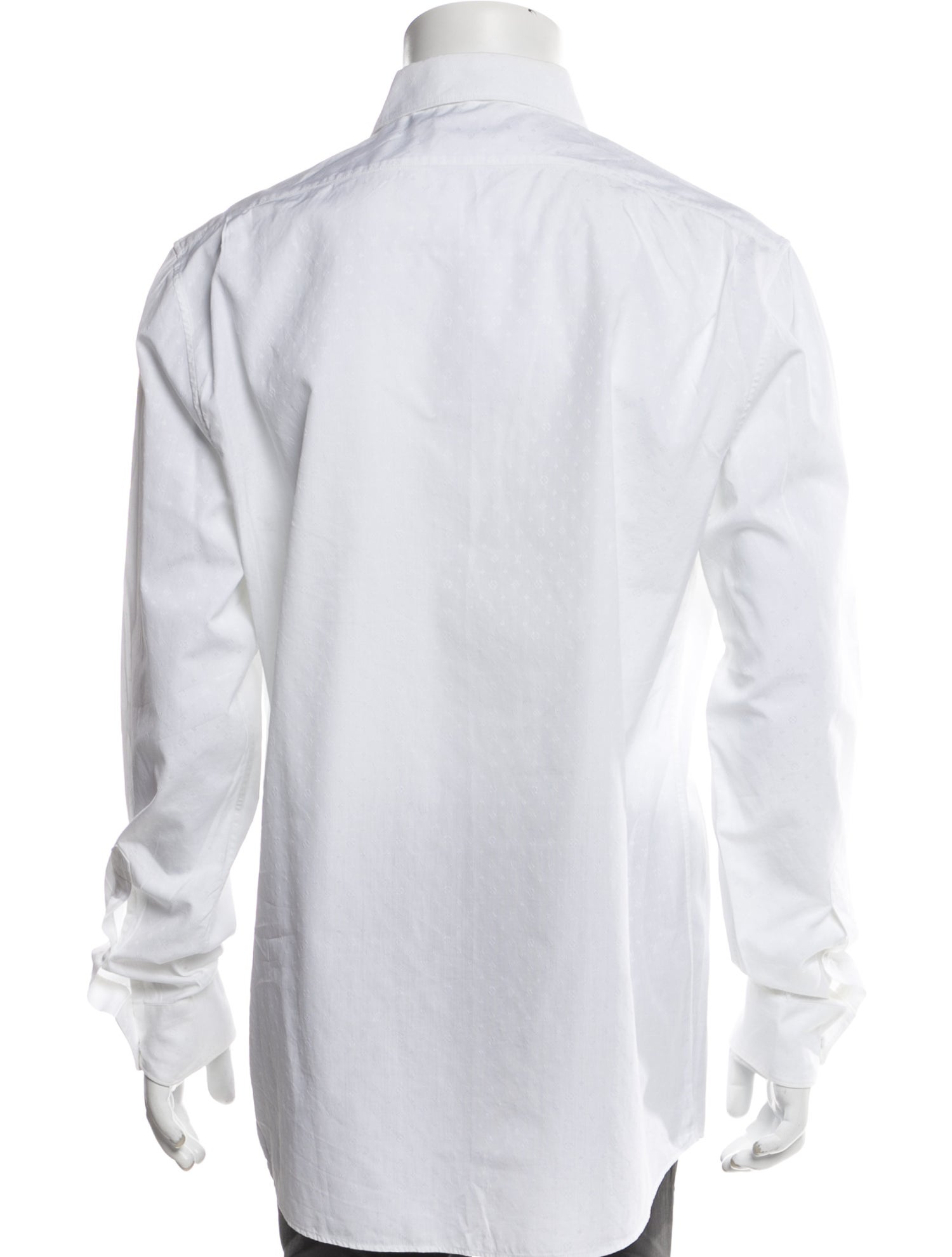 Louis Vuitton 2011 LV Monogram Tuxedo Shirt