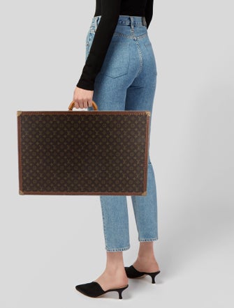 Louis Vuitton Monogram Alzer 75 Trunk
