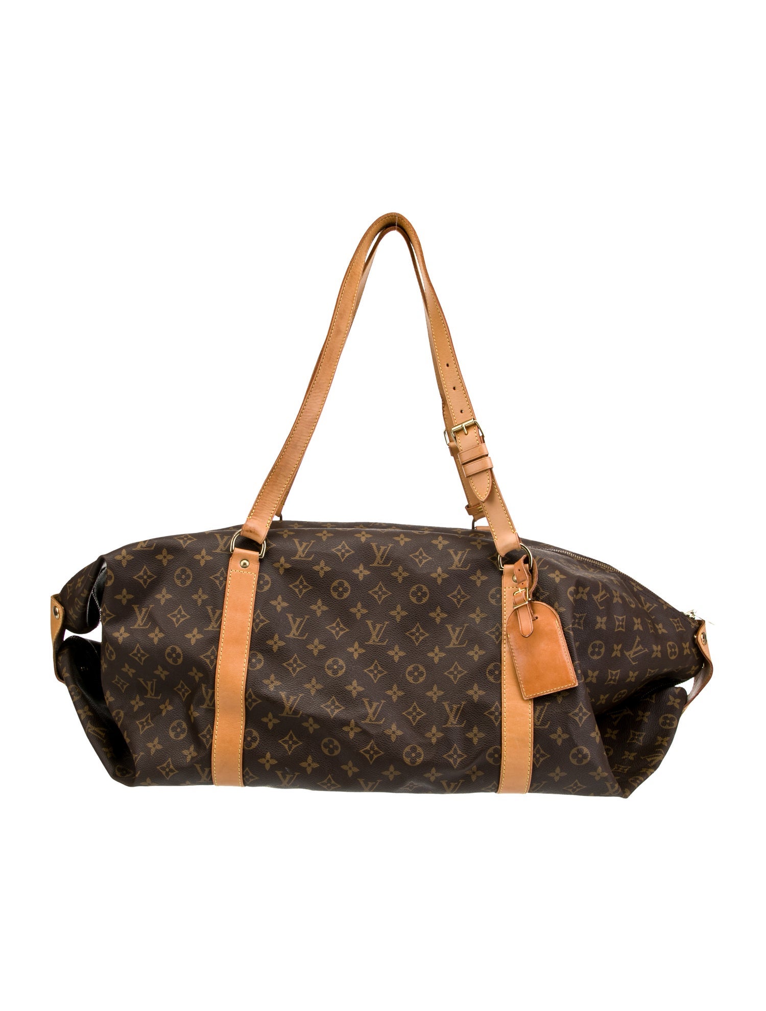 Louis Vuitton Monogram Sac Polochon - Brown Luggage and Travel, Handbags -  LOU922316 | The RealReal