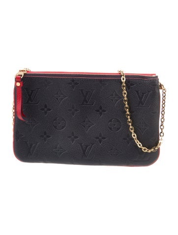 Louis Vuitton Crossbody Bags Monogram Empreinte Double Zip Pochette