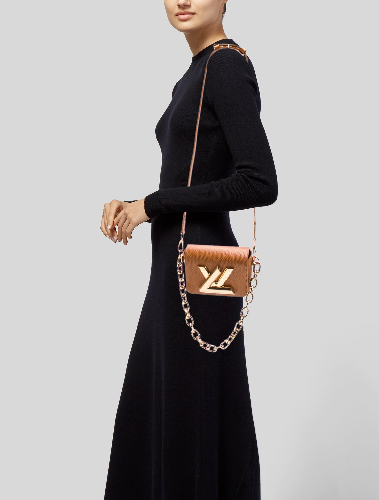 Louis Vuitton Epi Twist Lock XL - Brown Crossbody Bags, Handbags