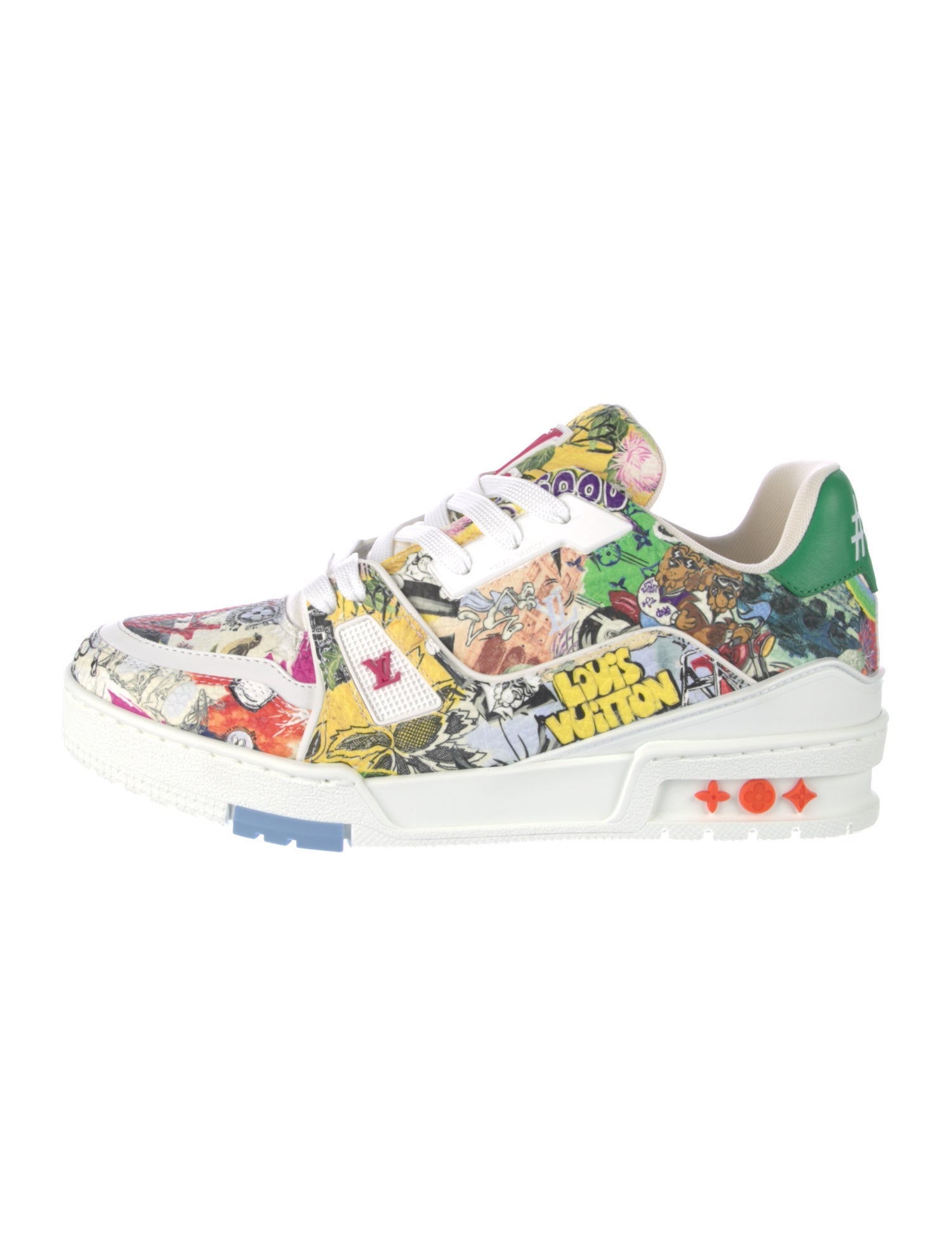 Louis Vuitton 2023 Leather Sneakers - Neutrals Sneakers