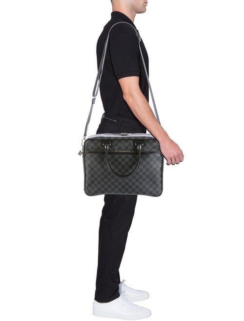 Louis Vuitton Damier Graphite Icare Laptop Bag