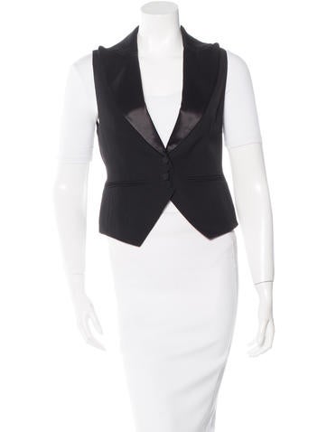 Louis Vuitton Wool Peak-Lapel Vest